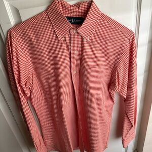 Ralph Lauren Red Casual Button Down Shirt